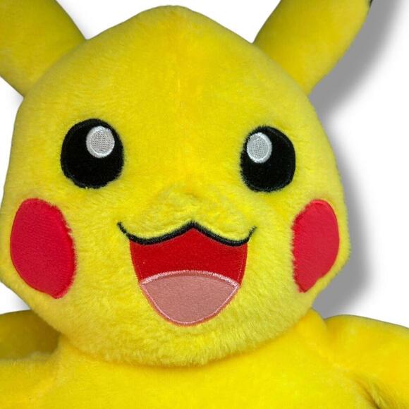 Pikachu Pokémon Build A Bear BAB Talking Plush  2017 - Picture 3 of 8
